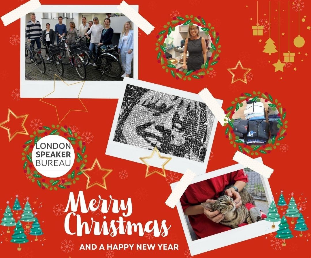 Frohe Weihnachten vom London Speaker Bureau