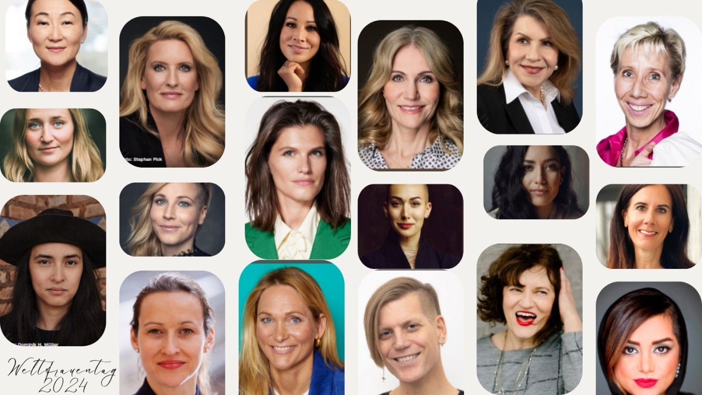 Weltfrauentag 2024 - Unsere Rednerinnen im Spotlight
